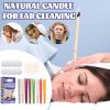 EELHOE Aromatherapy Ear Candle Gentle Cleansing Treatment Relaxing With Multicolor Ear Candle Set