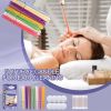 EELHOE Aromatherapy Ear Candle Gentle Cleansing Treatment Relaxing With Multicolor Ear Candle Set