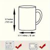 Patriotic 11oz Ceramic Coffee Mug - Perfect for American Independence Day, July 4th & Mother's Day Gifts