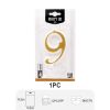 Gold Birthday Candles for Cake, Premium Glitter 9nd Number Candle Birthday Party Wedding Anniversary 14cm* 12pcs