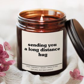 Sending You A Long Distance Hug Candle (Scent: Spiced Pumpkin Ginger)
