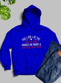 You Look Like The 4th Of July Hoodie (Color: Royal Blue, size: large)